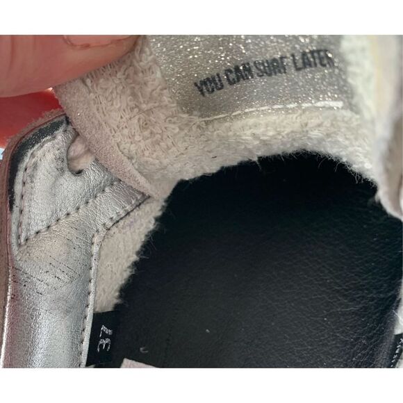 P448 John Sneaker ITALY Low Suede Leather GYM SHOE women’s 7 37 - Picture 11 of 11